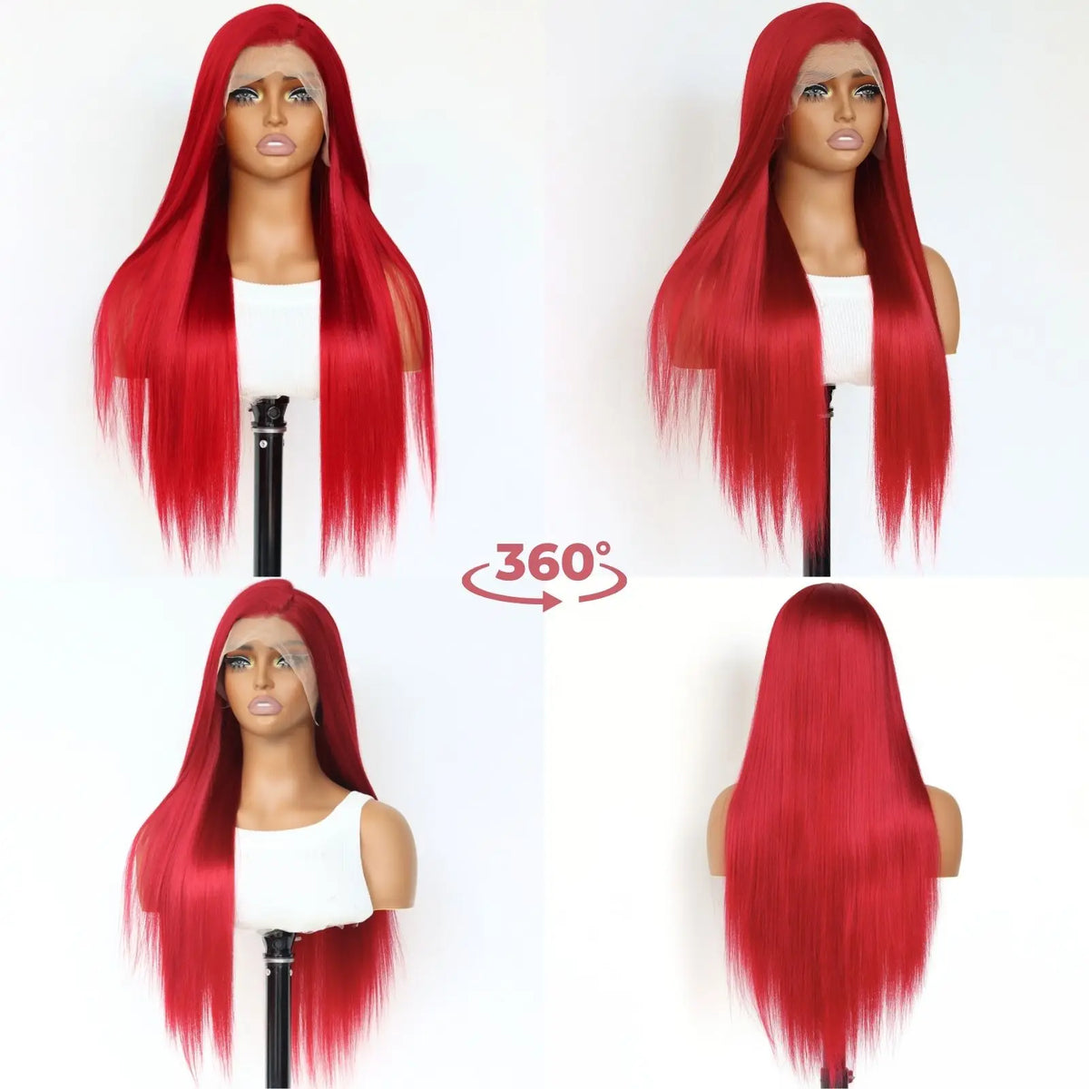 Burgundy Red Wig