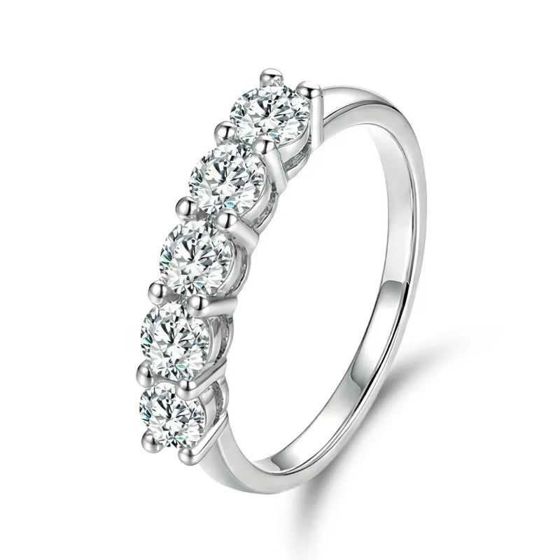 Round Zircon Ring