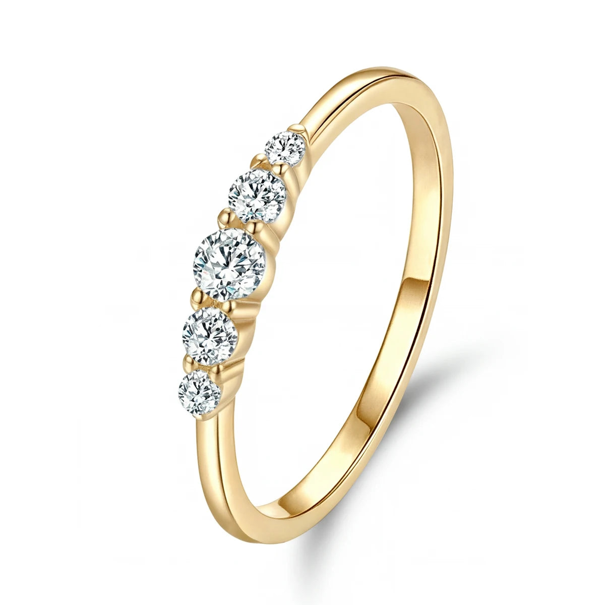 Round Zircon Ring