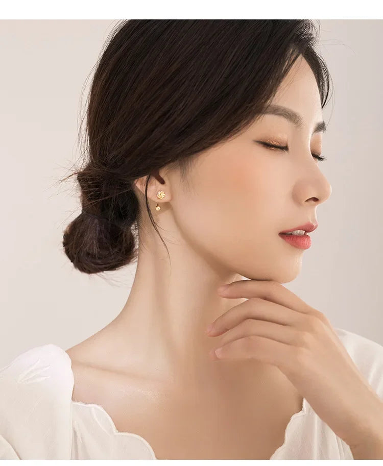 Real 14K Gold Jewelry Earring