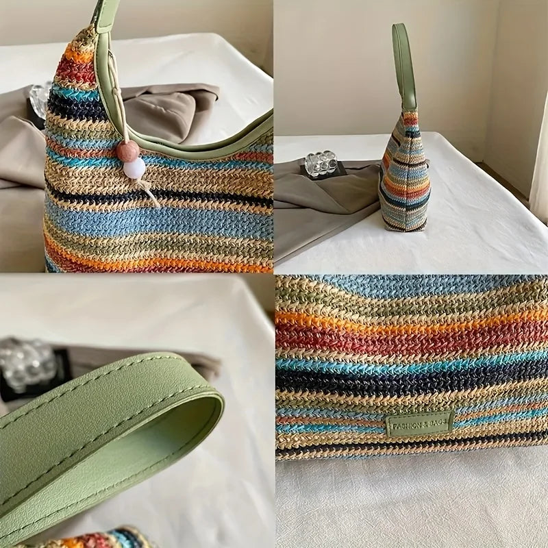 Bohemian Multicolored Striped