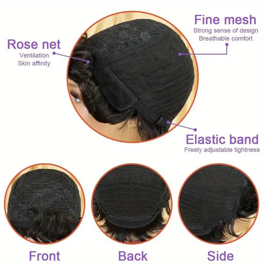Human Hair Short