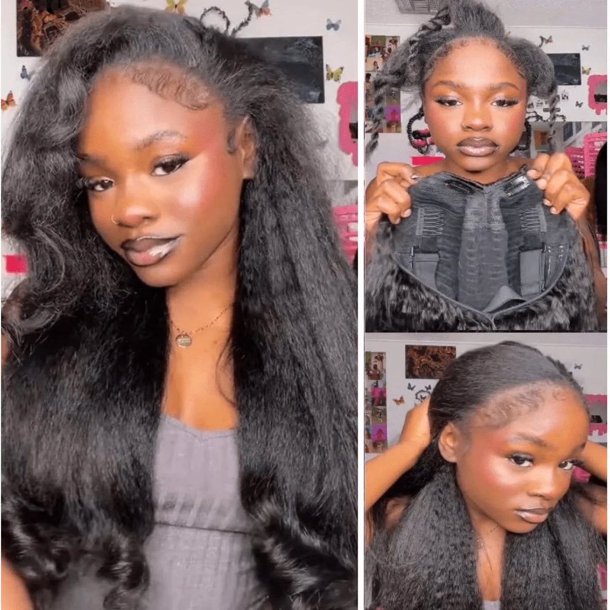 Part Wig Kinky Wigs
