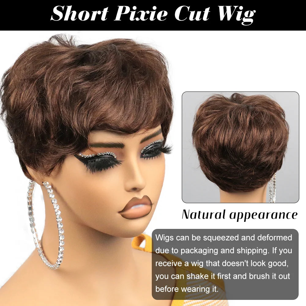 Short Human Hair Wigs