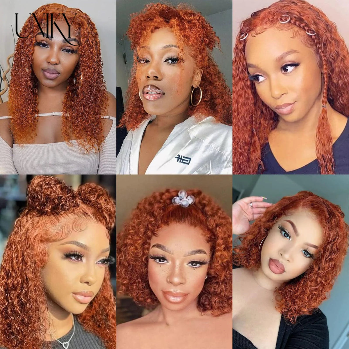 Ginger Orange Hair  Wig