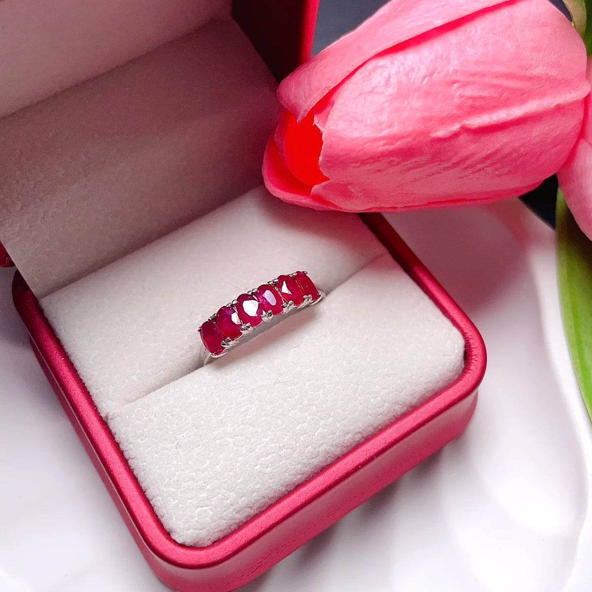 Real Ruby Ring