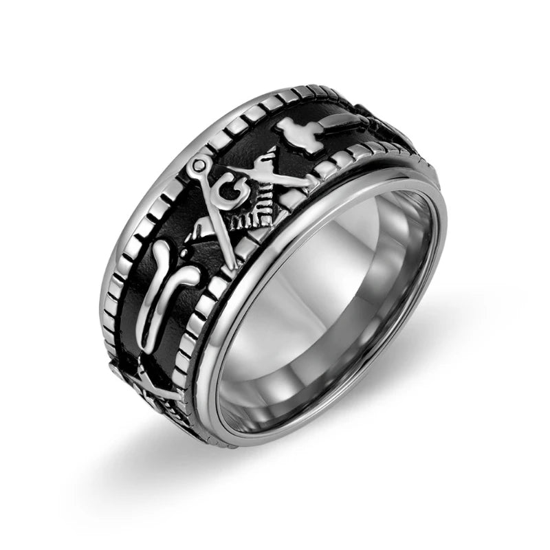 Freemasonry Geometric Rings
