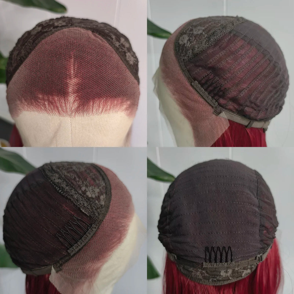 Burgundy Lace Front Wig