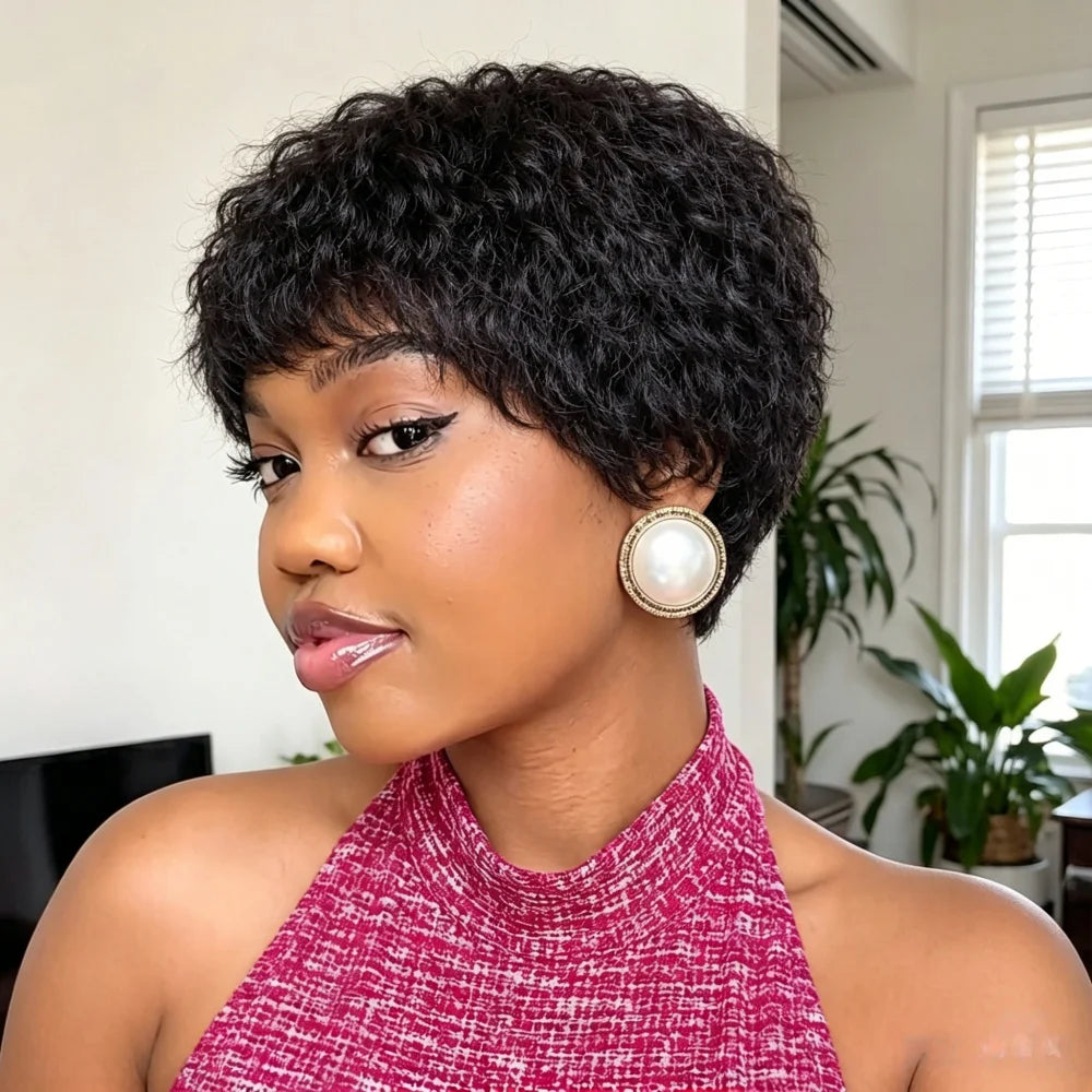 Human Hair Short