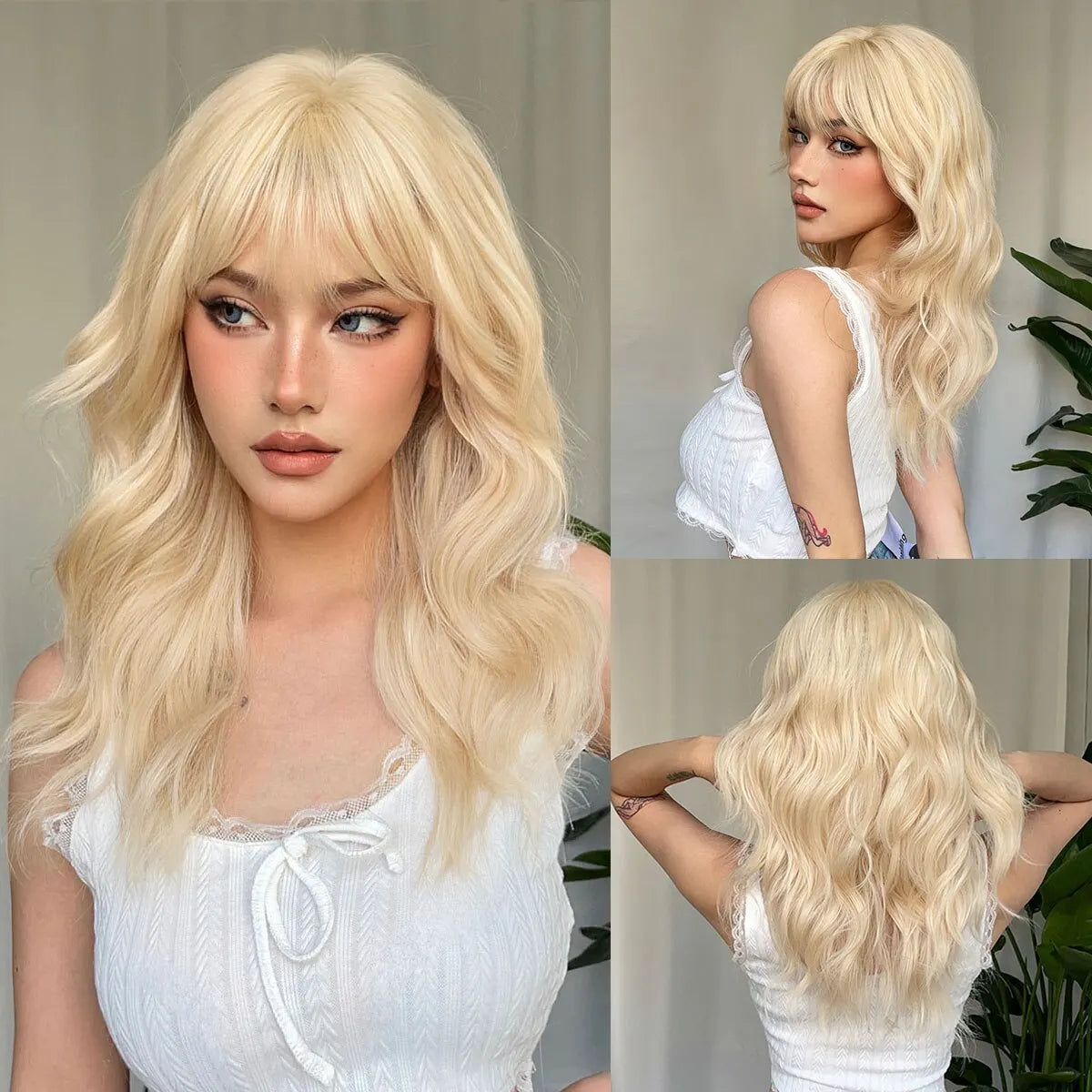 Short Wavy Bob Wigs