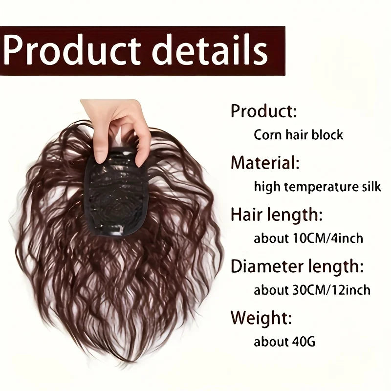Men'S Short Synthetic Wavy