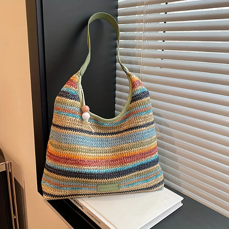 Bohemian Multicolored Striped