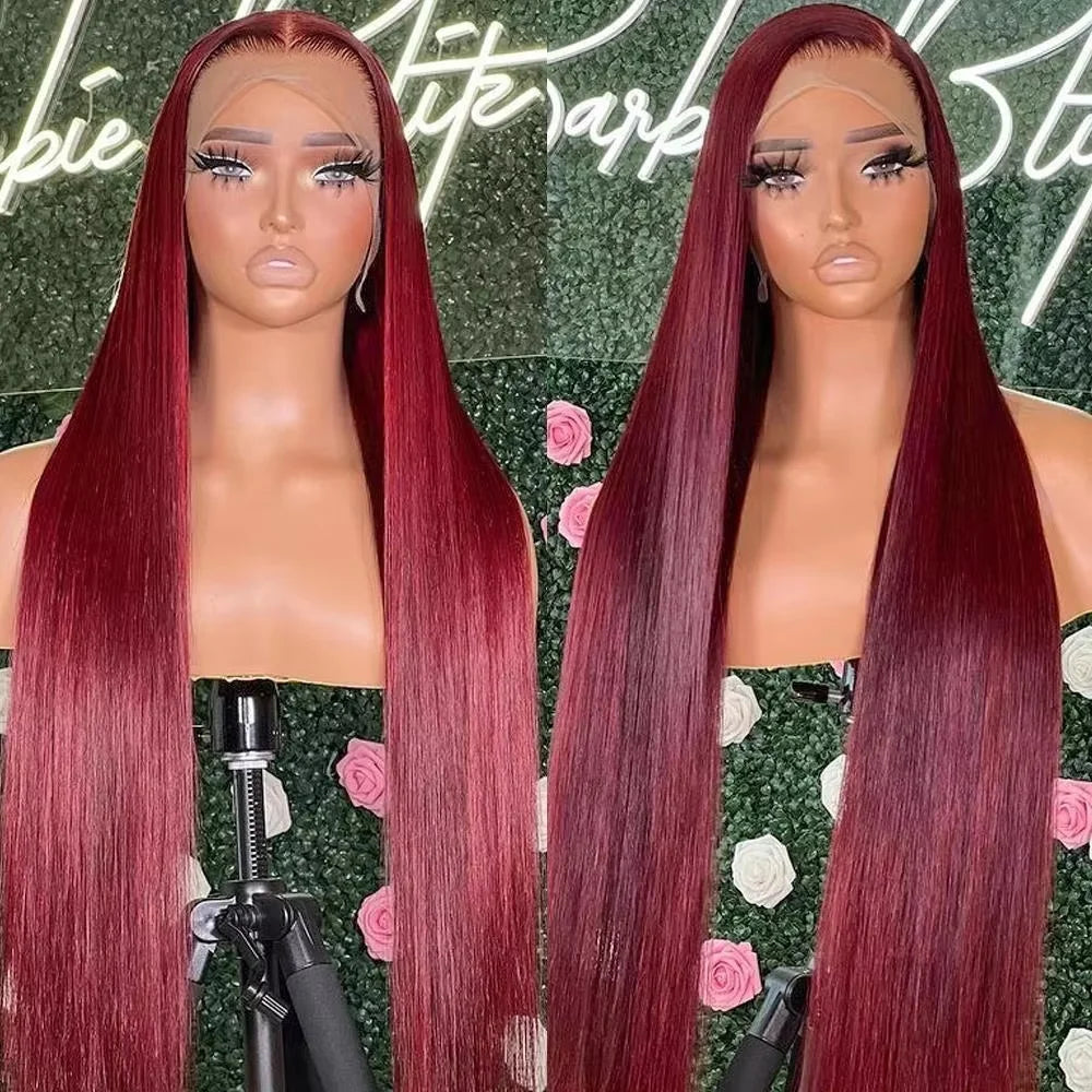 Burgundy  Hair Wig