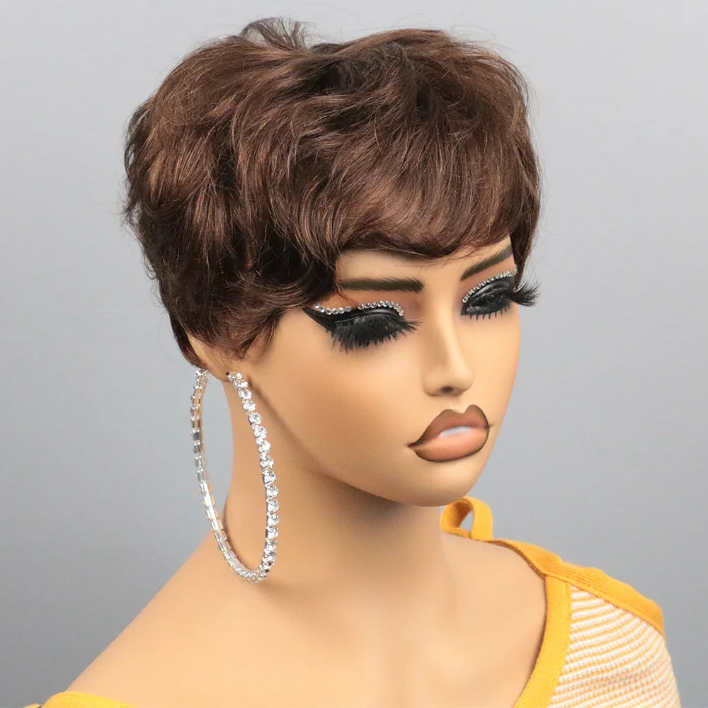 Short Human Hair Wigs