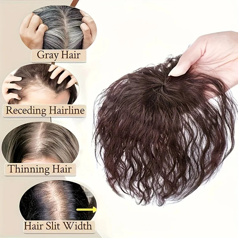 Men'S Short Synthetic Wavy