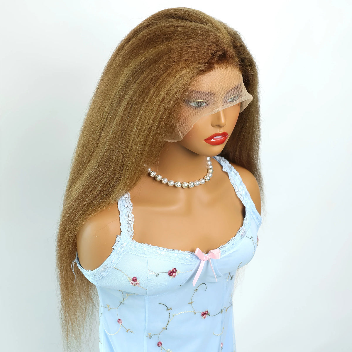 Kinky Straight Wig 200%
