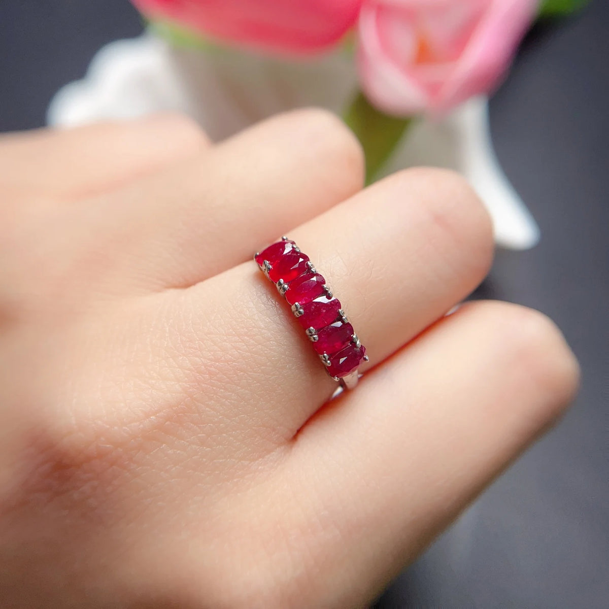 Real Ruby Ring