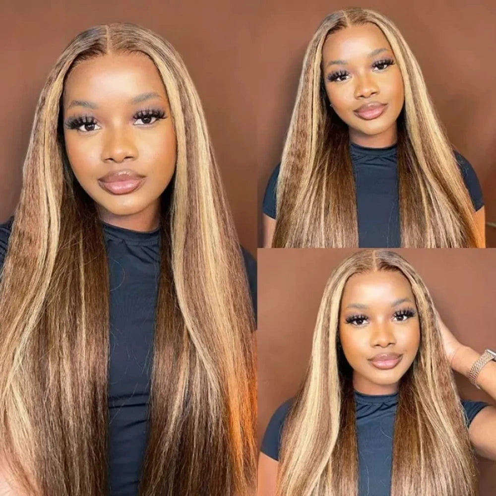 Kinky Straight Wig 200%