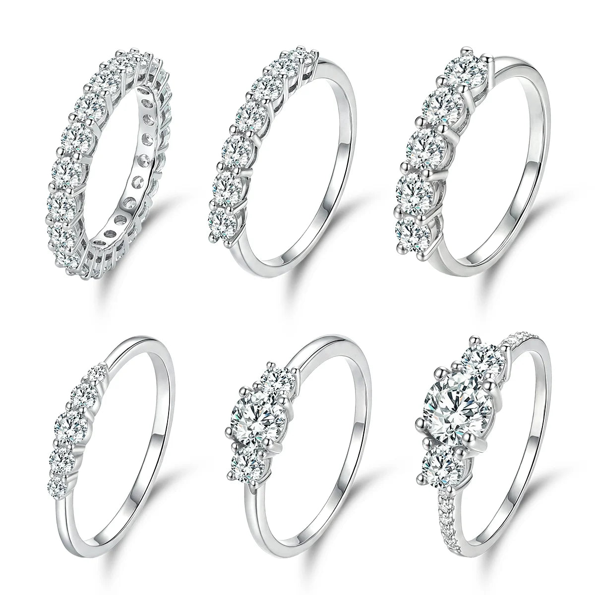 Round Zircon Ring