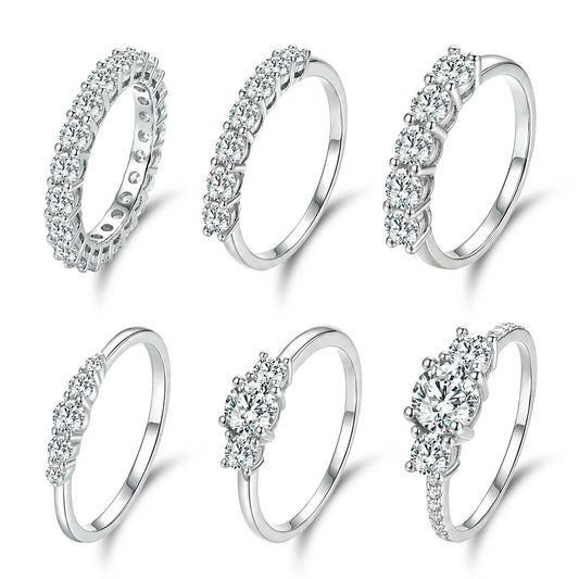 Round Zircon Ring