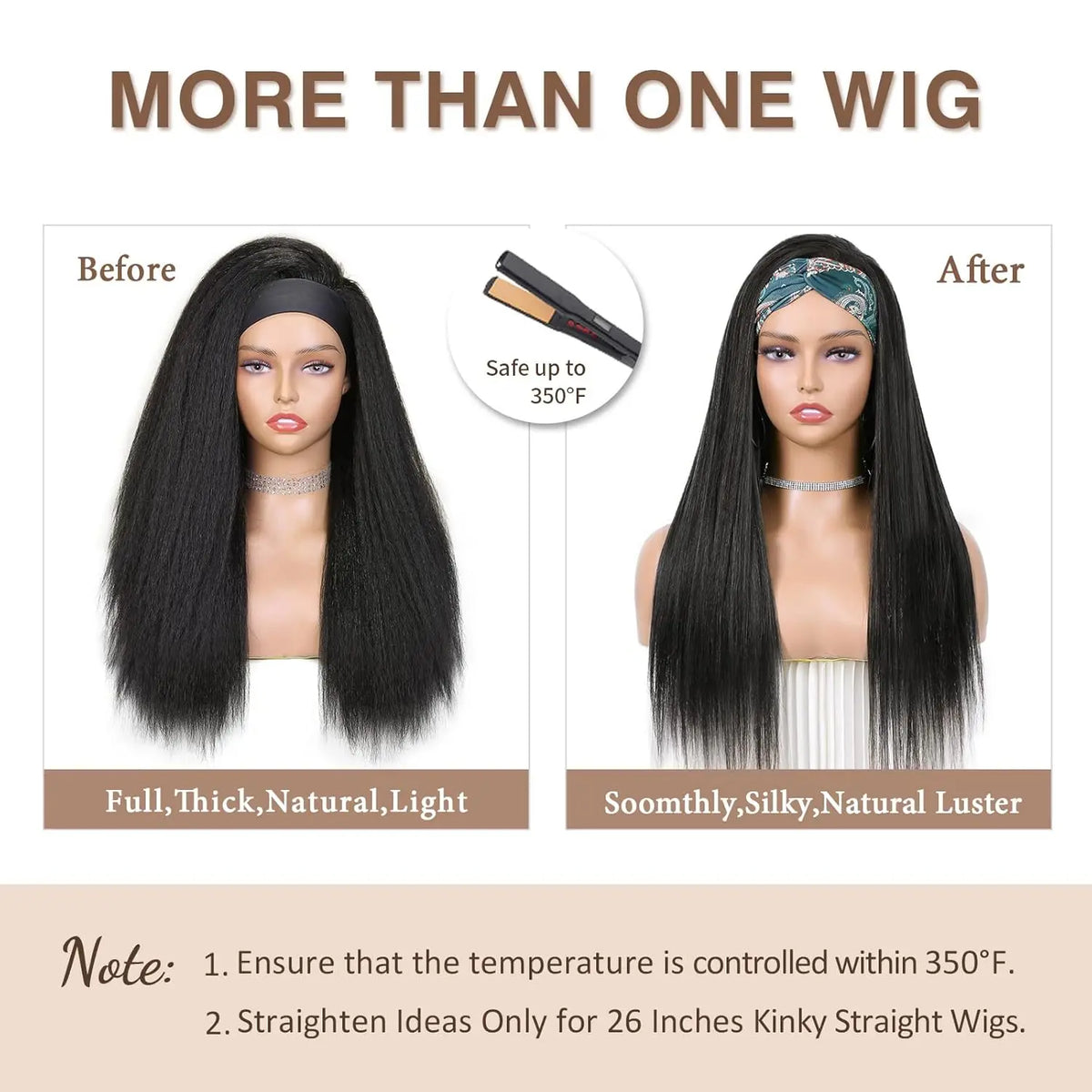 Kinky Straight Wig
