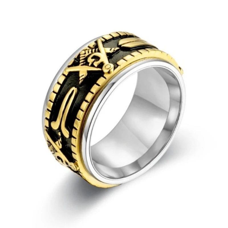 Freemasonry Geometric Rings