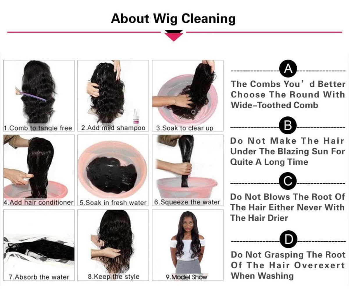Burgundy Long Silky Straight Wig